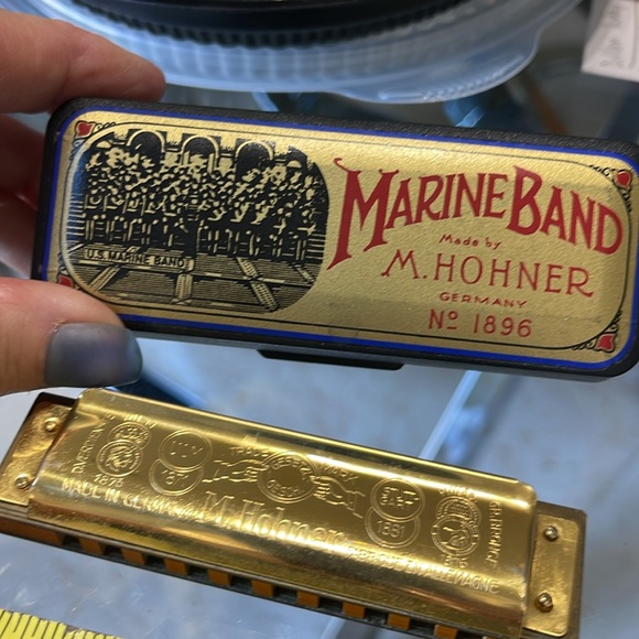 Marine band made by m Hohner Germany no 1896 - Picture 16 of 16